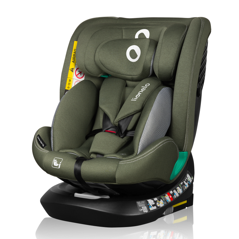 Lionelo Bastiaan One i-Size Green Olive — Kindersitz