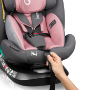 Lionelo Bastiaan One i-Size Pink Rose — Kindersit