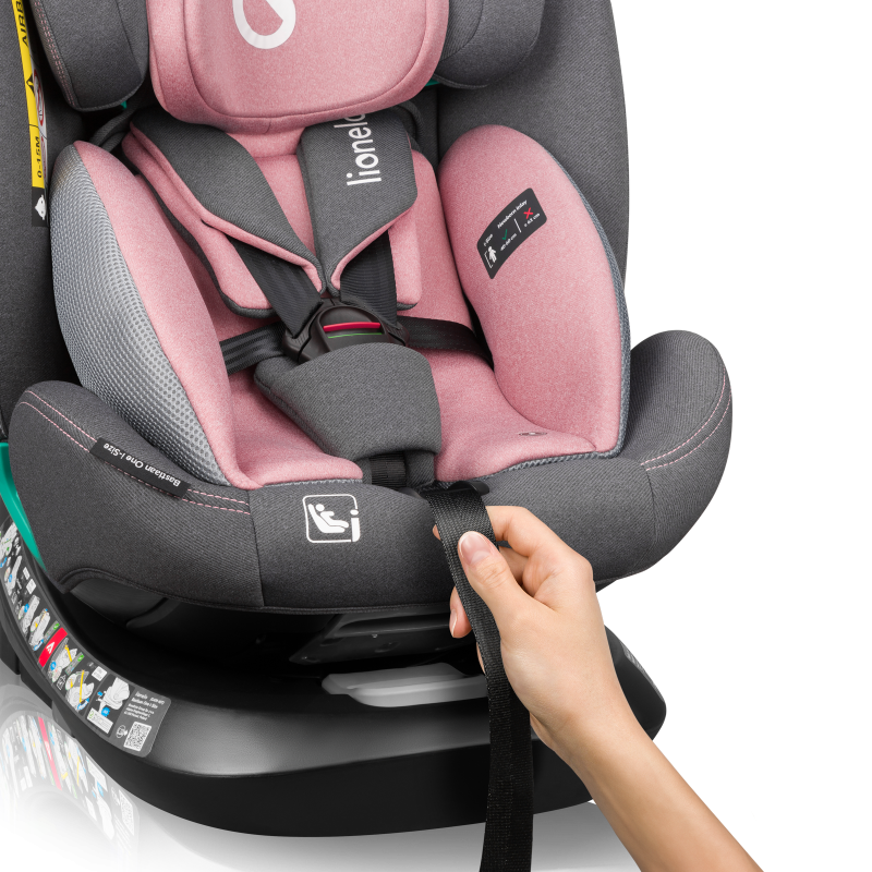 Lionelo Bastiaan One i-Size Pink Rose — Kindersit