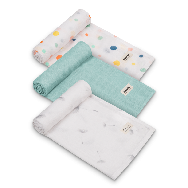 Lionelo Bamboo Set Dot — Set Bambuswindeln
