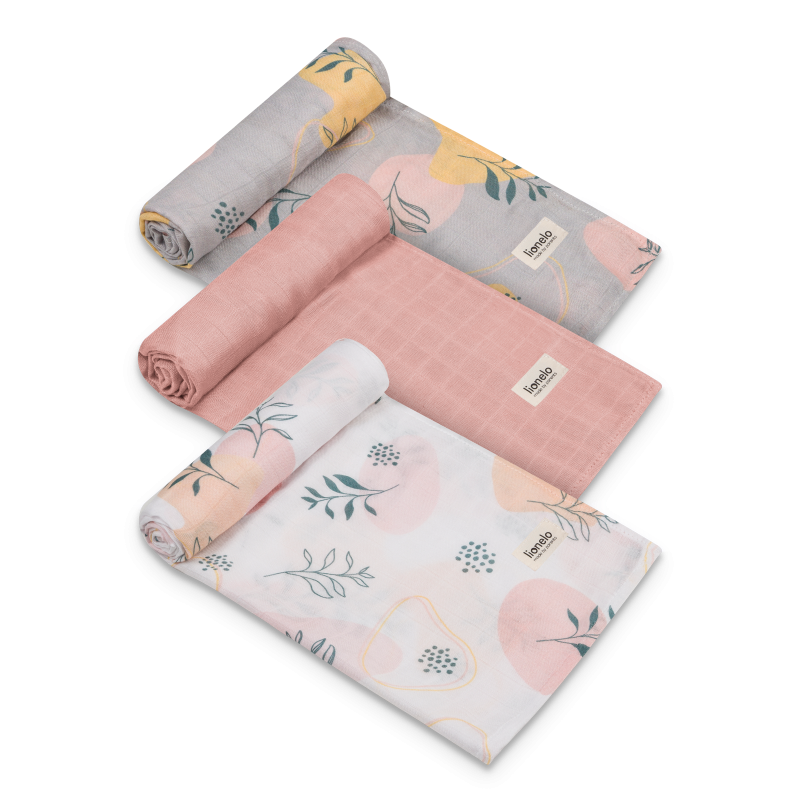 Lionelo Bamboo Set Leaf — Set Bambuswindeln