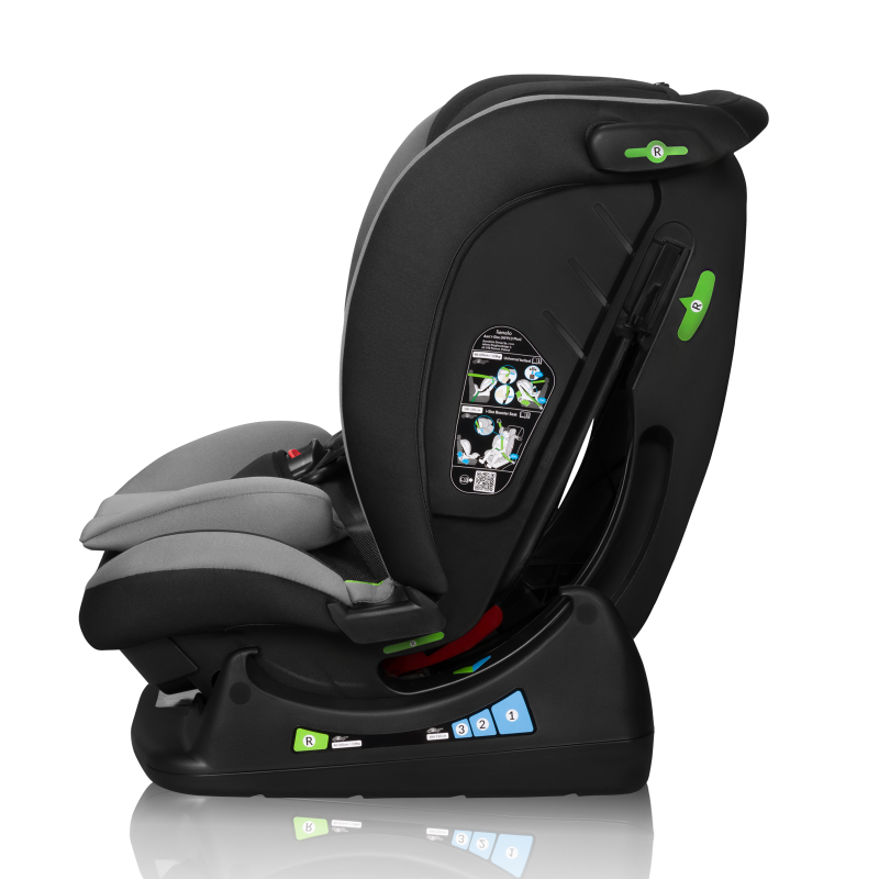 lionelo ​​Aart i-Size Grey Graphite — Kindersitz