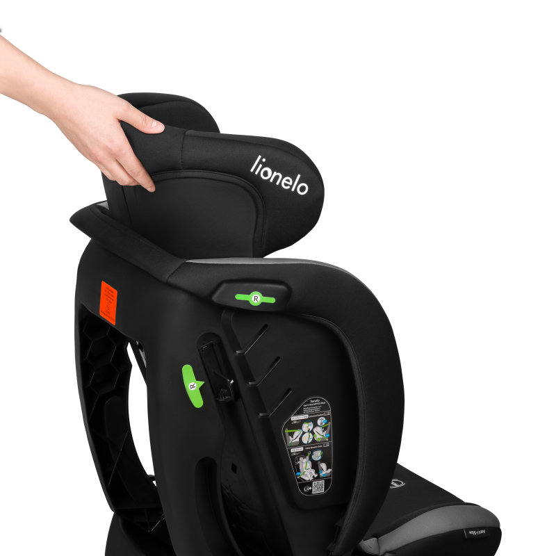 lionelo ​​Aart i-Size Grey Graphite — Kindersitz