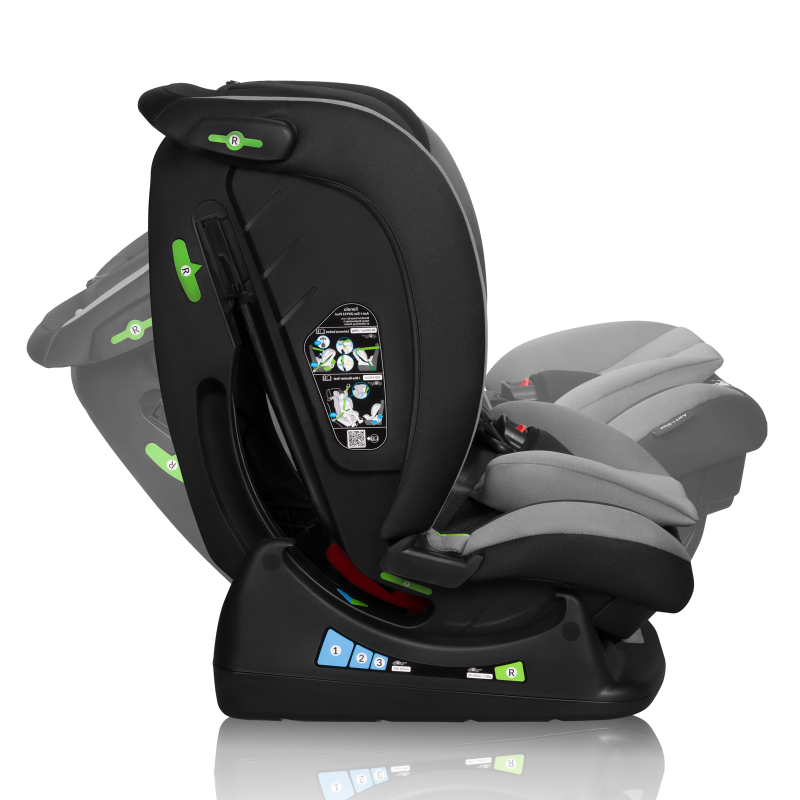 lionelo ​​Aart i-Size Grey Graphite — Kindersitz