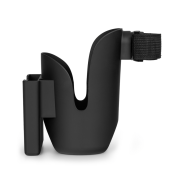 Lionelo Ove Black Carbon — Griff zum Kinderwagen