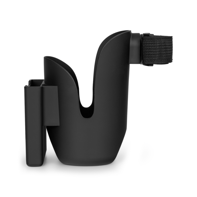 Lionelo Ove Black Carbon — Griff zum Kinderwagen