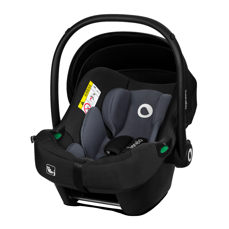 lionelo Astrid i-Size Black Grey — Kindersitz