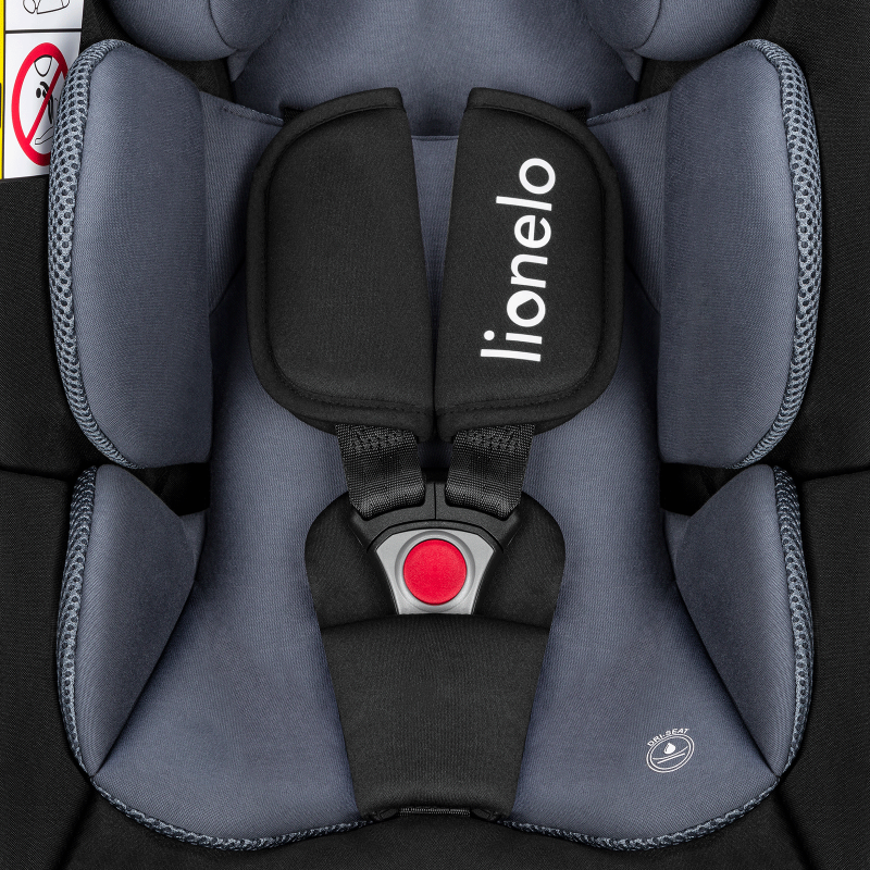 lionelo Astrid i-Size Black Grey — Kindersitz