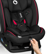 lionelo ​​Aart i-Size Black Carbon Red — Kindersitz