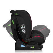 lionelo ​​Aart i-Size Black Carbon Red — Kindersitz