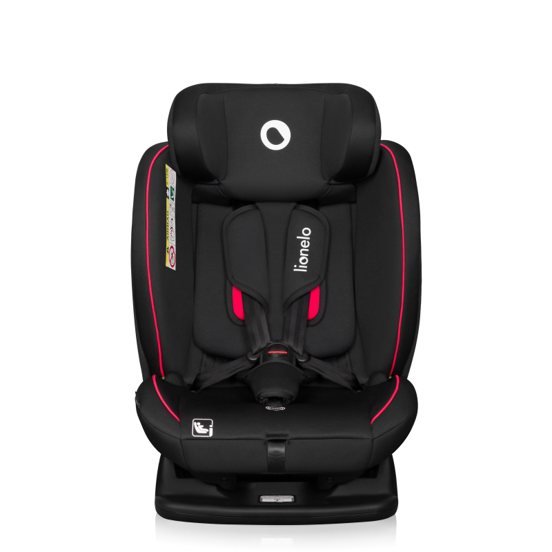 lionelo ​​Aart i-Size Black Carbon Red — Kindersitz