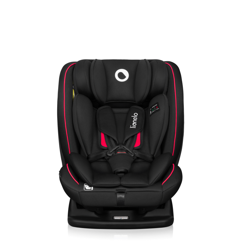 lionelo ​​Aart i-Size Black Carbon Red — Kindersitz