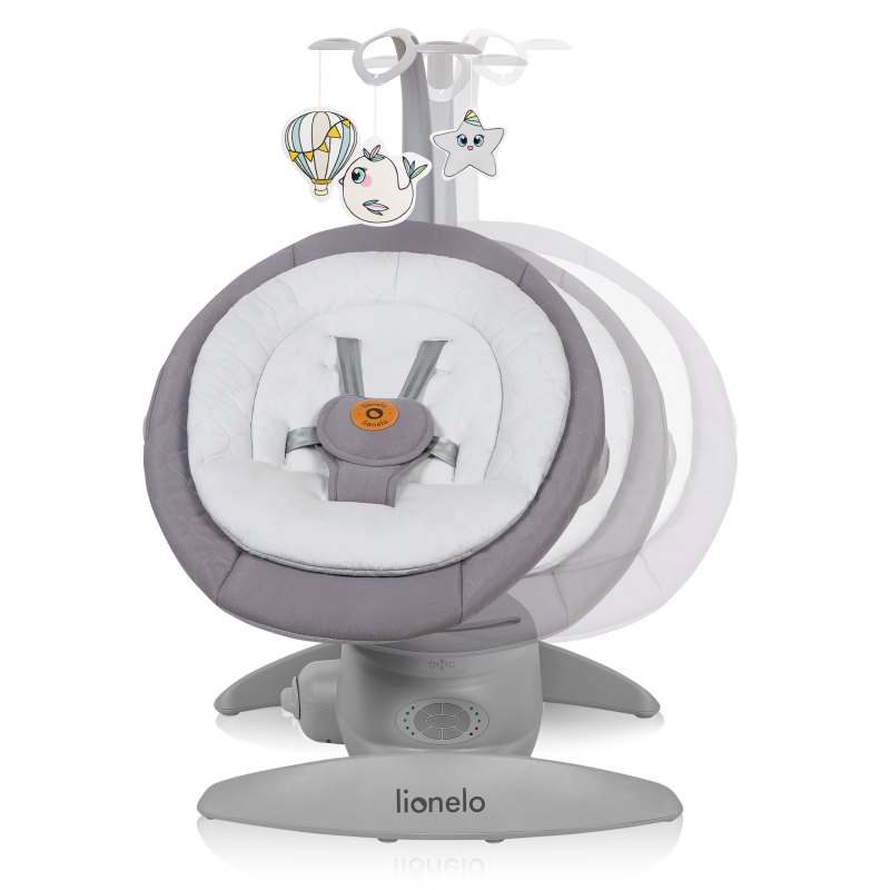 Lionelo Mell Grey Stone — Babywippe