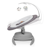 Lionelo Mell Grey Stone — Babywippe
