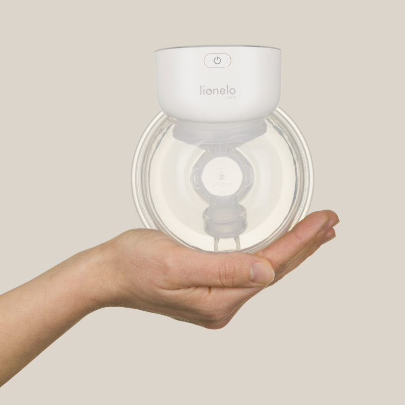 Lionelo Fidi Free Simple White Natural — Milchpumpe