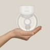Lionelo Fidi Free Simple White Natural — Milchpumpe