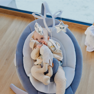 Lionelo Mell Grey Stone — Babywippe
