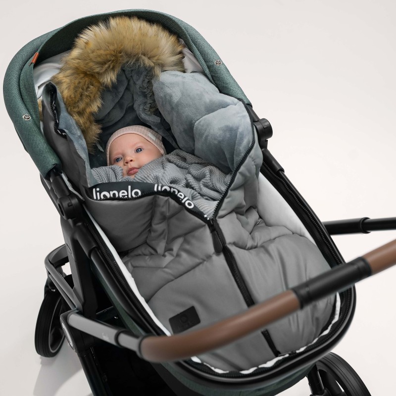 Lionelo Frode Grey Dove — Schlafsack für Babys