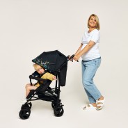 Lionelo Irma Black/Dark Grey — Buggy