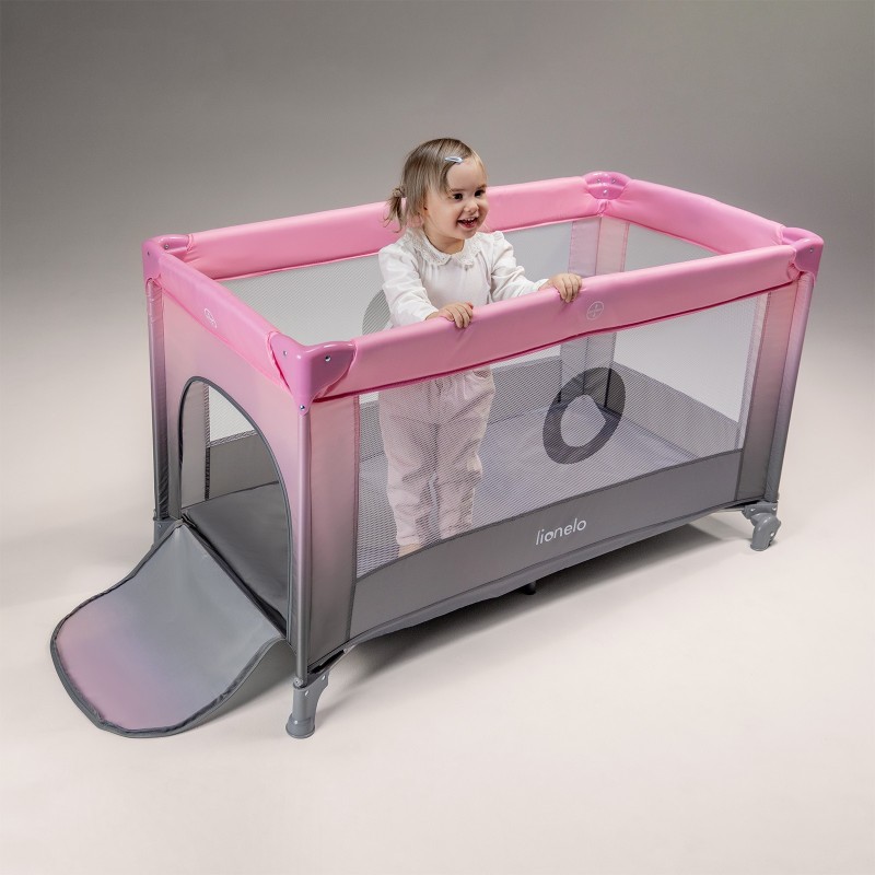 Lionelo Stefi Pink Ombre — Bettchen 2in1