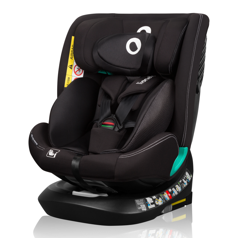Lionelo Bastiaan One i-Size Black Carbon — Kindersit