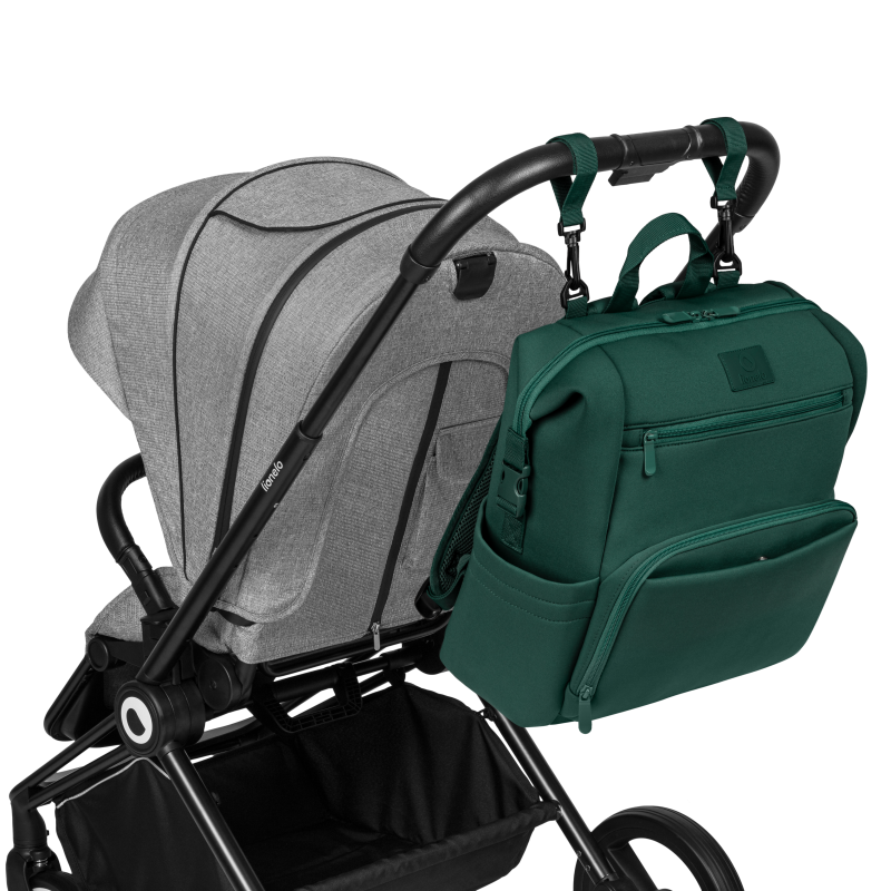 Lionelo Cube Green Forest — Wickelrucksack