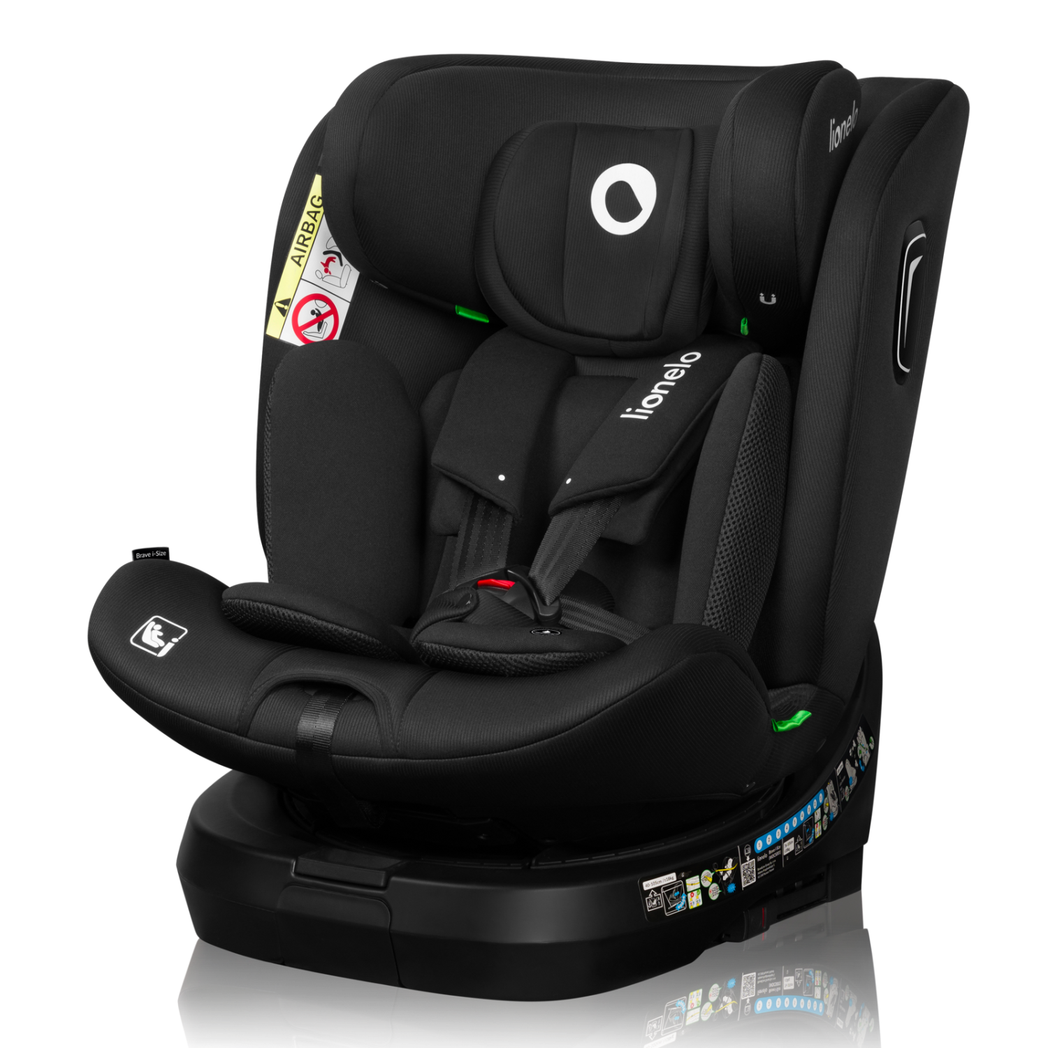 Lionelo ​​Brave i-Size Black Carbon — Kindersitz