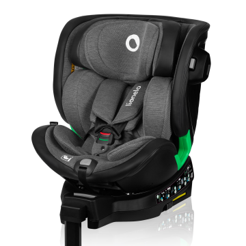 Lionelo ​​Harmony i-Size Grey Graphite Leather — Kindersitz