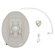 Lionelo Iris Beige Sand — Babywippe