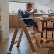 Lionelo Floris White Natural — Hochstuhl