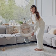 Lionelo Rio Beige Latte — Babywippe