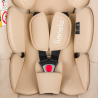 lionelo Astrid i-Size Set Beige Sand — Autositz mit ISOFIX-Basis