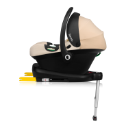 lionelo Astrid i-Size Set Beige Sand — Autositz mit ISOFIX-Basis