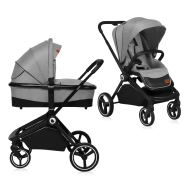 Lionelo Mika 2in1 Grey Stone — Kombikinderwagen