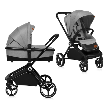 Lionelo Mika 2in1 Grey Stone — Kombikinderwagen