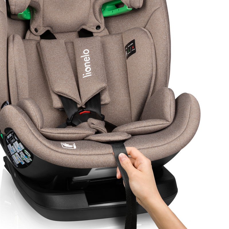 lionelo Lavender i-Size Beige Latte — Kindersitz