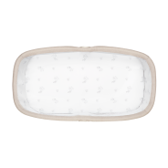 lionelo Malin Evo Beige Natural — Vielseitiges Kinderbett mit Wiege
