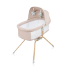 lionelo Malin Evo Beige Natural — Vielseitiges Kinderbett mit Wiege
