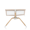 lionelo Malin Evo Beige Natural — Vielseitiges Kinderbett mit Wiege