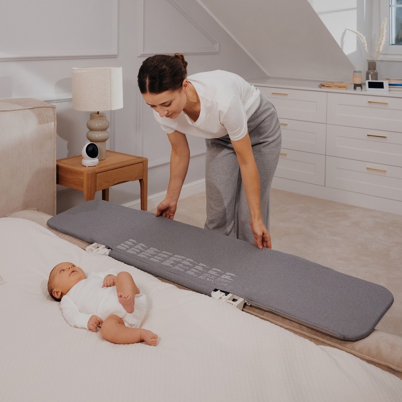 Lionelo Lora XL Grey Stone — Schutzgitter