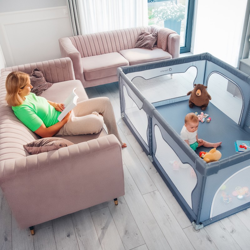 lionelo Willow Grey Concrete — Laufgitter