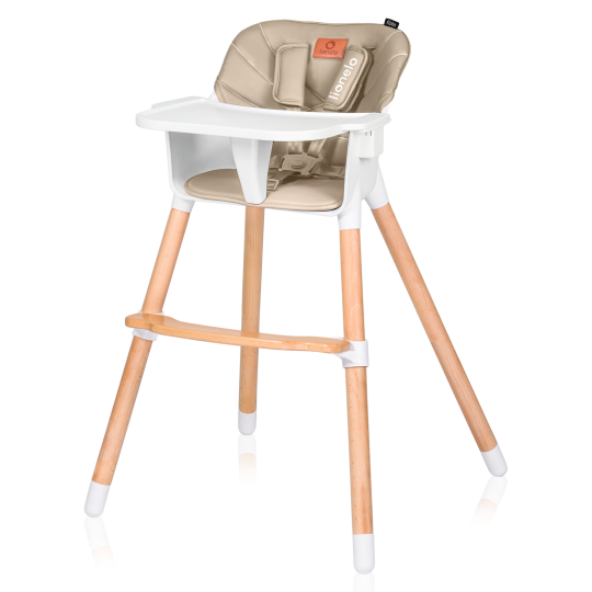 lionelo Koen Beige Sand — Hochstuhl