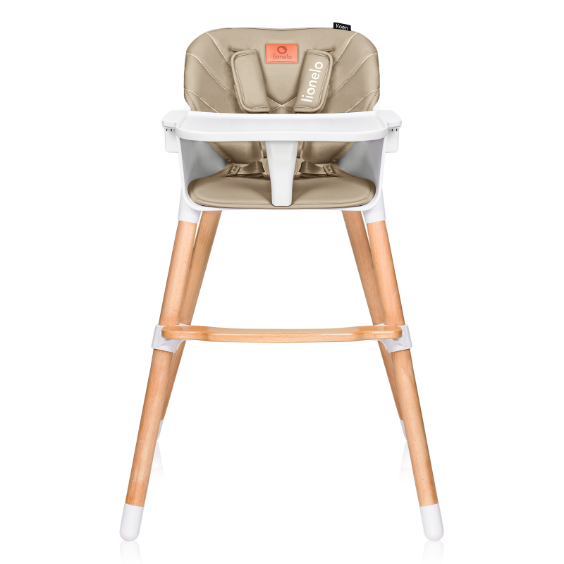 lionelo Koen Beige Sand — Hochstuhl