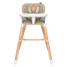 lionelo Koen Beige Sand — Hochstuhl
