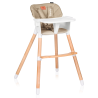 lionelo Koen Beige Sand — Hochstuhl