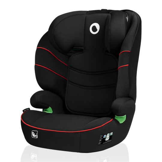 Lionelo Lars i-Size Sporty Black Red — Kindersitz