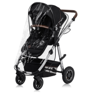 lionelo Amber 2in1 Black Silver — Kombikinderwagen