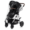lionelo Amber 2in1 Black Silver — Kombikinderwagen