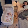 lionelo Malin Evo Beige Natural — Vielseitiges Kinderbett mit Wiege