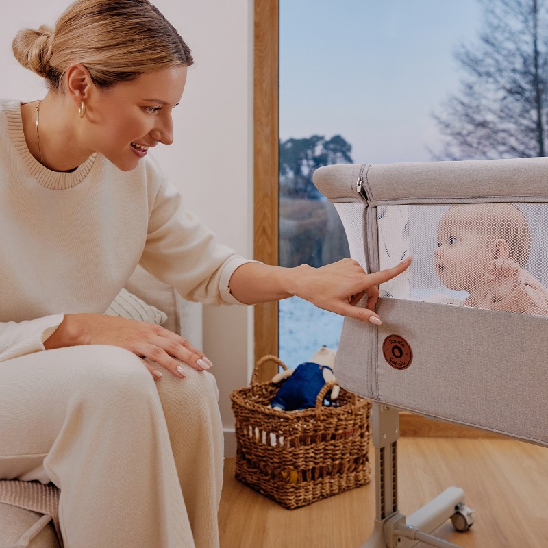 Lionelo Aurora Beige Cappuccino — Bettchen 3in1